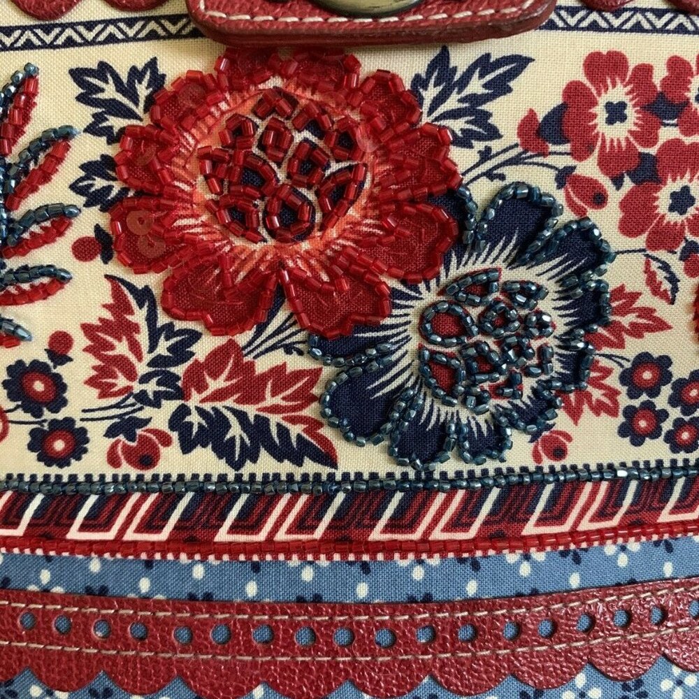 Isabella Fiore rare Americana basket style purse - Picture 11 of 11